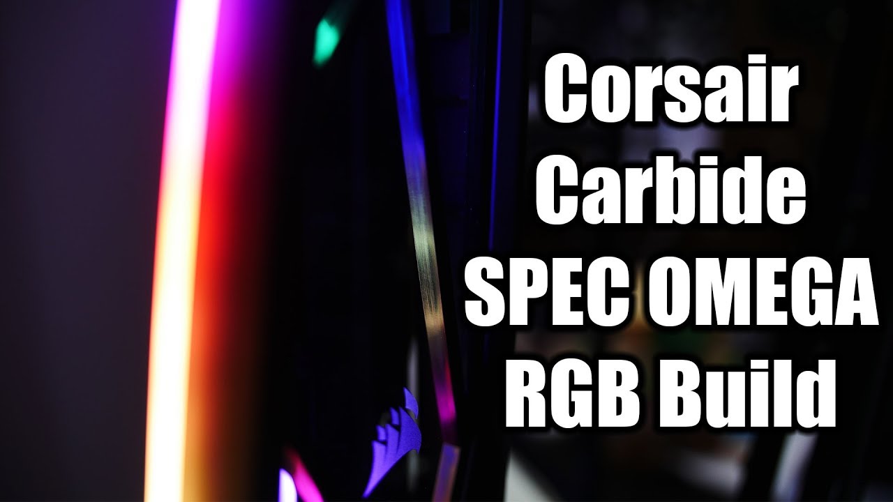 Corsair Carbide SPEC OMEGA RGB Build & iCUE Overview!