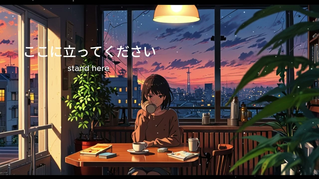 A Slow Café Afternoon | Gentle Background to Rest