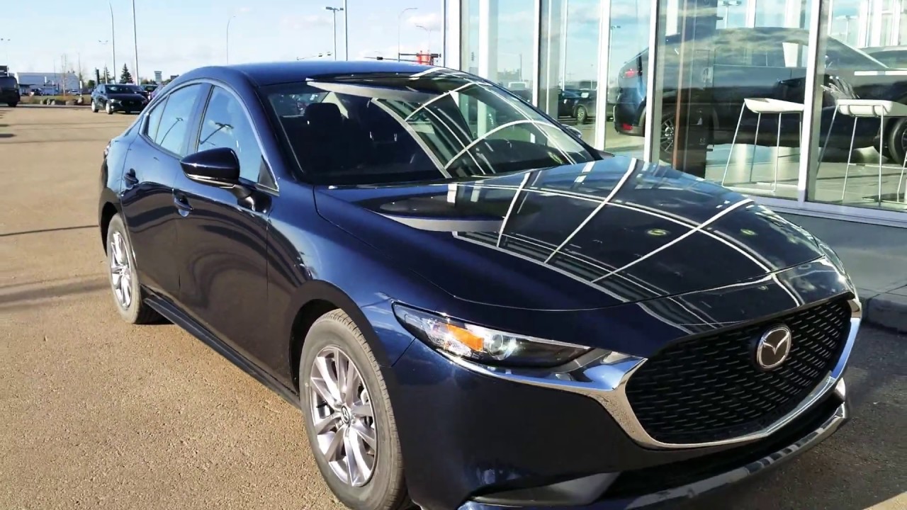 2019 Deep Crystal Blue Mazda 3 for Raylene