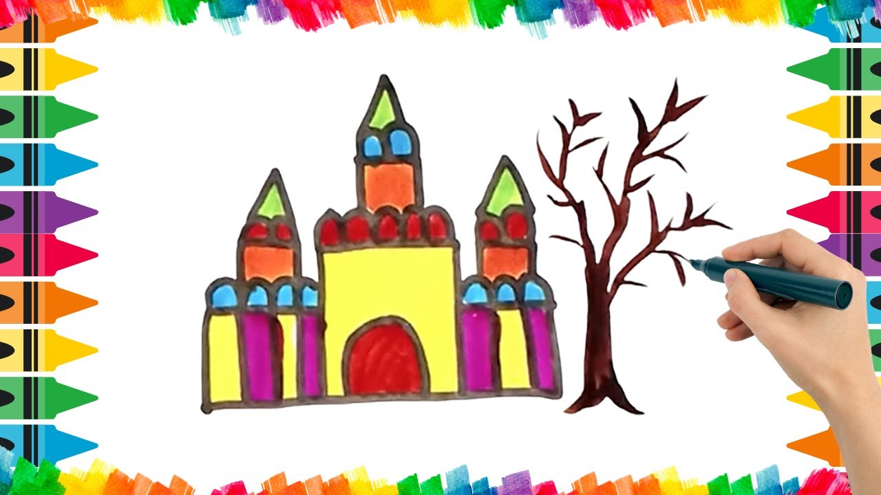 How to draw House || Easy Drawing for Kids || Easy drawing of House || By Wonder Art Kids