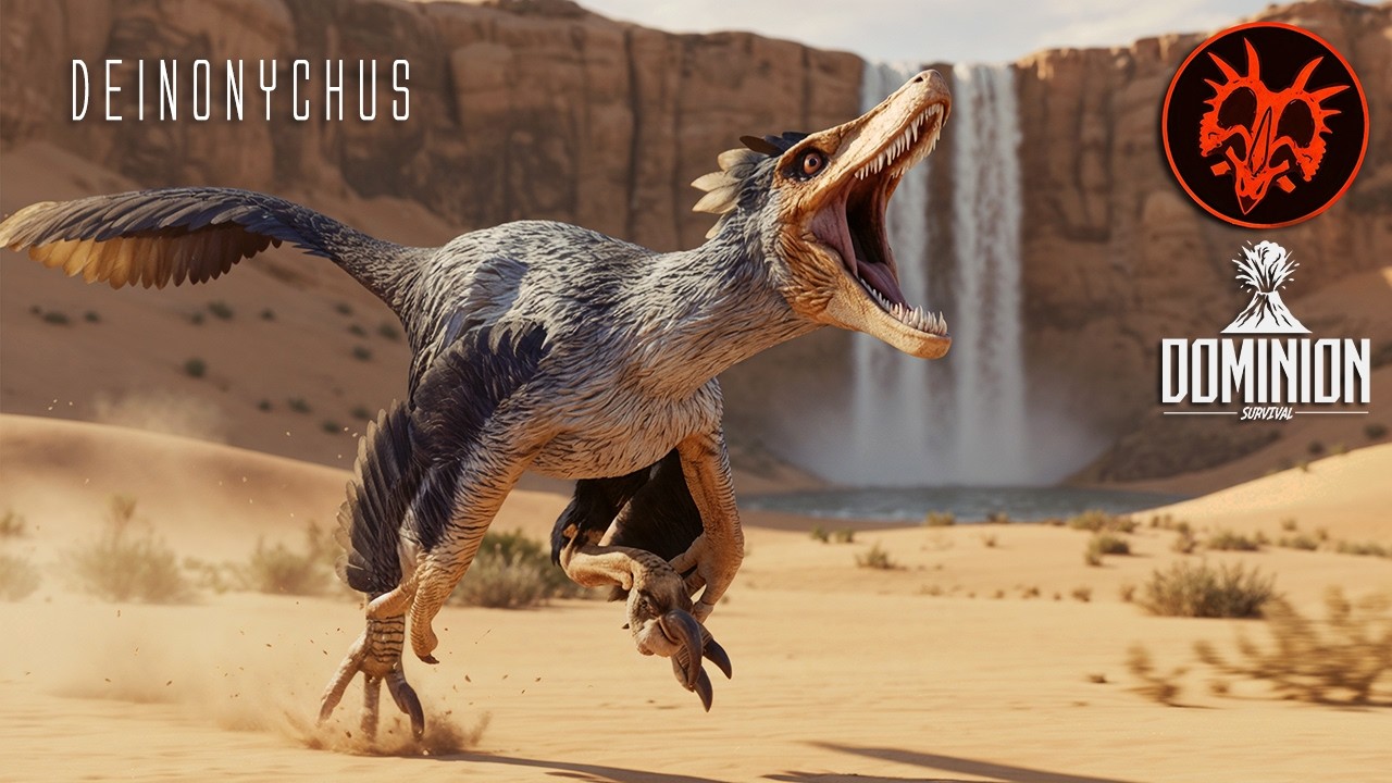 🔴 NUCATO - LIVE de Deinonychus no deserto de Riparia | Path of Titans