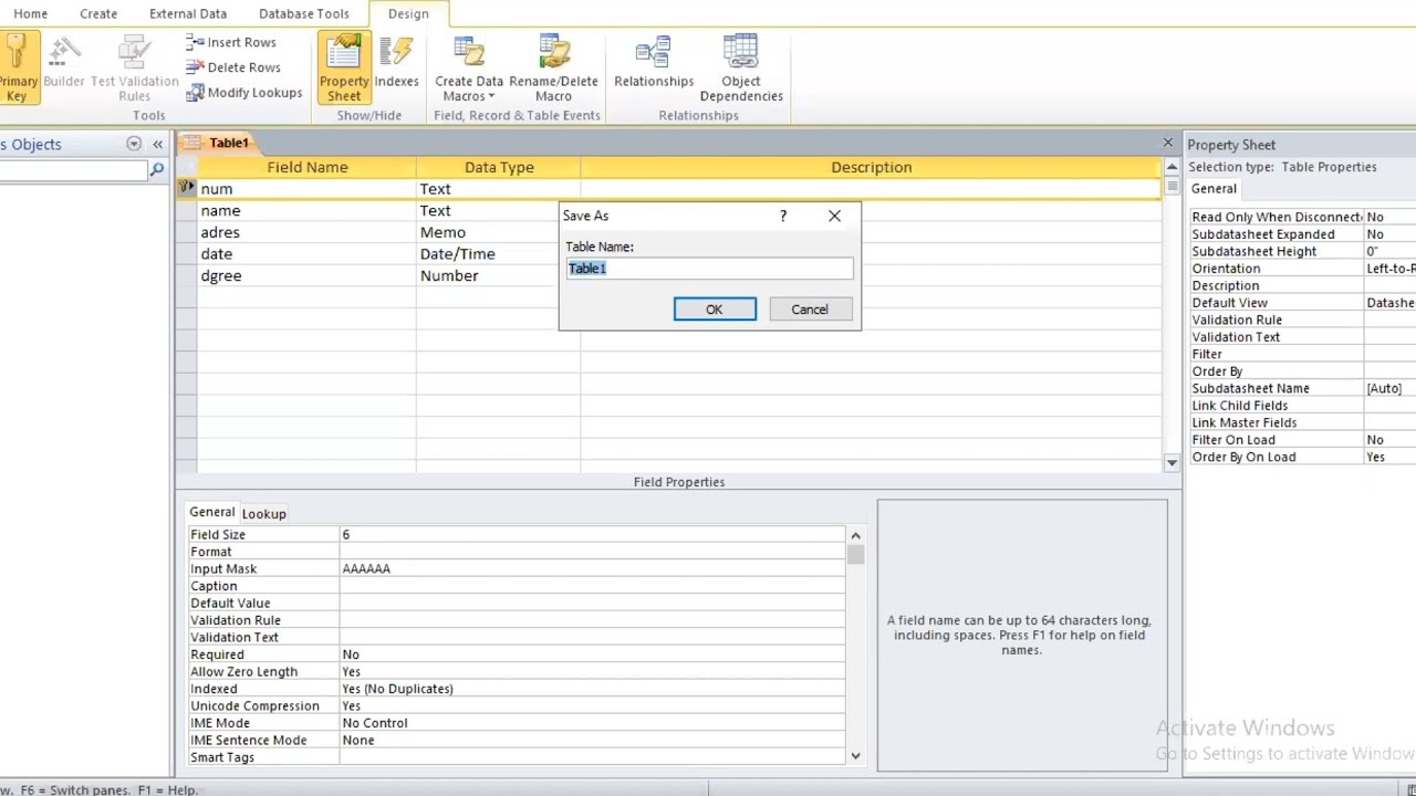 برنامج قواعد البيانات Microsoft Access  اجابه مرفق 2 ج1 جديد جدارات الصف الثاني التجاري ترم اول