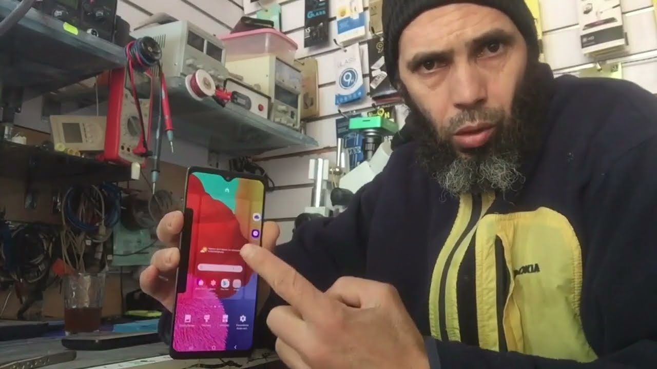 سامسونج (SM-A515) A51 اصلاح مشكله الشحن ومشكله موت الجهاز samsung a51 no power repair