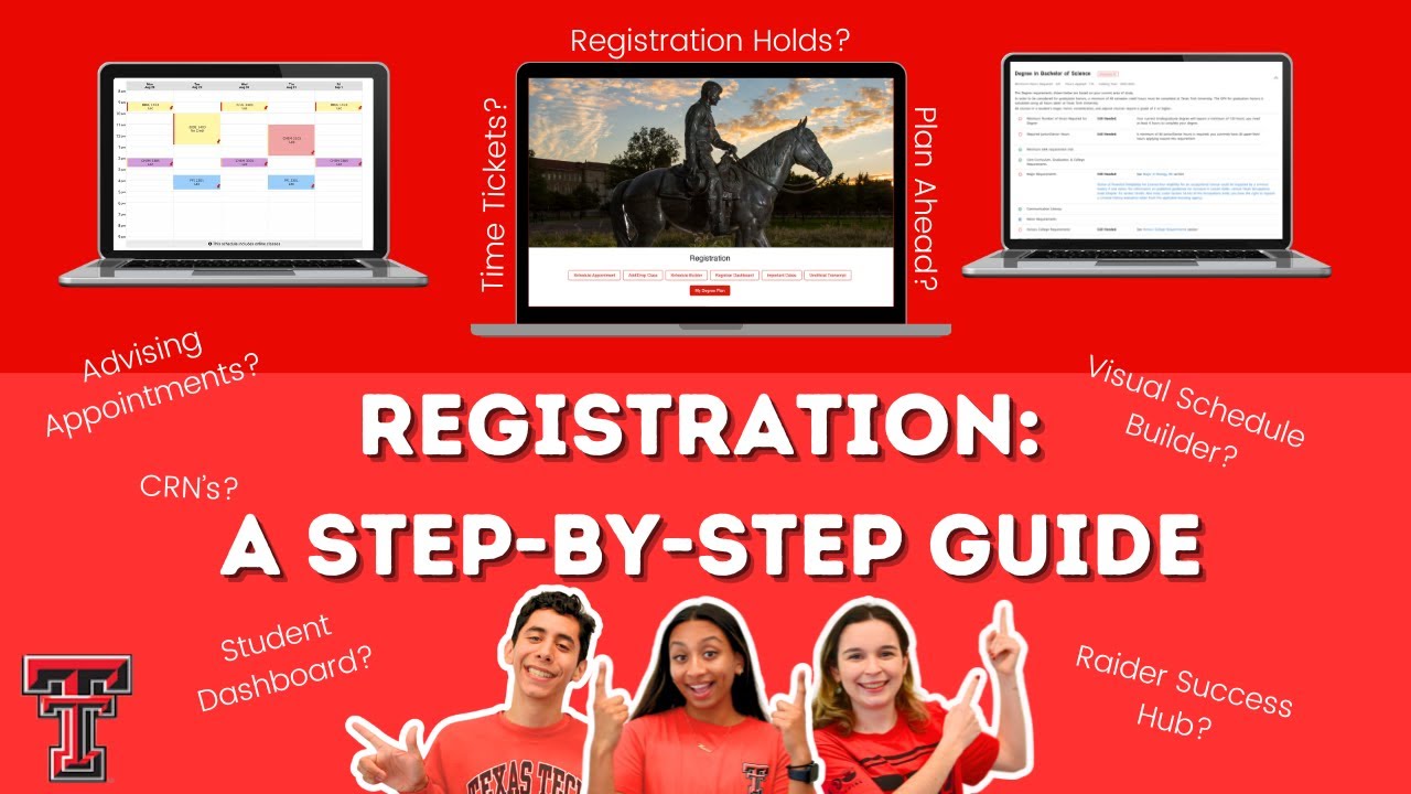 How to Register for Classes | Texas Tech Vlog Squad