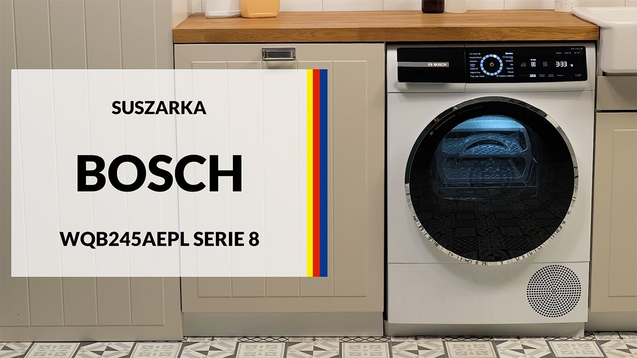 Suszarka Bosch WQB245AEPL Serie 8 &ndash; dane techniczne &ndash; RTV EURO AGD