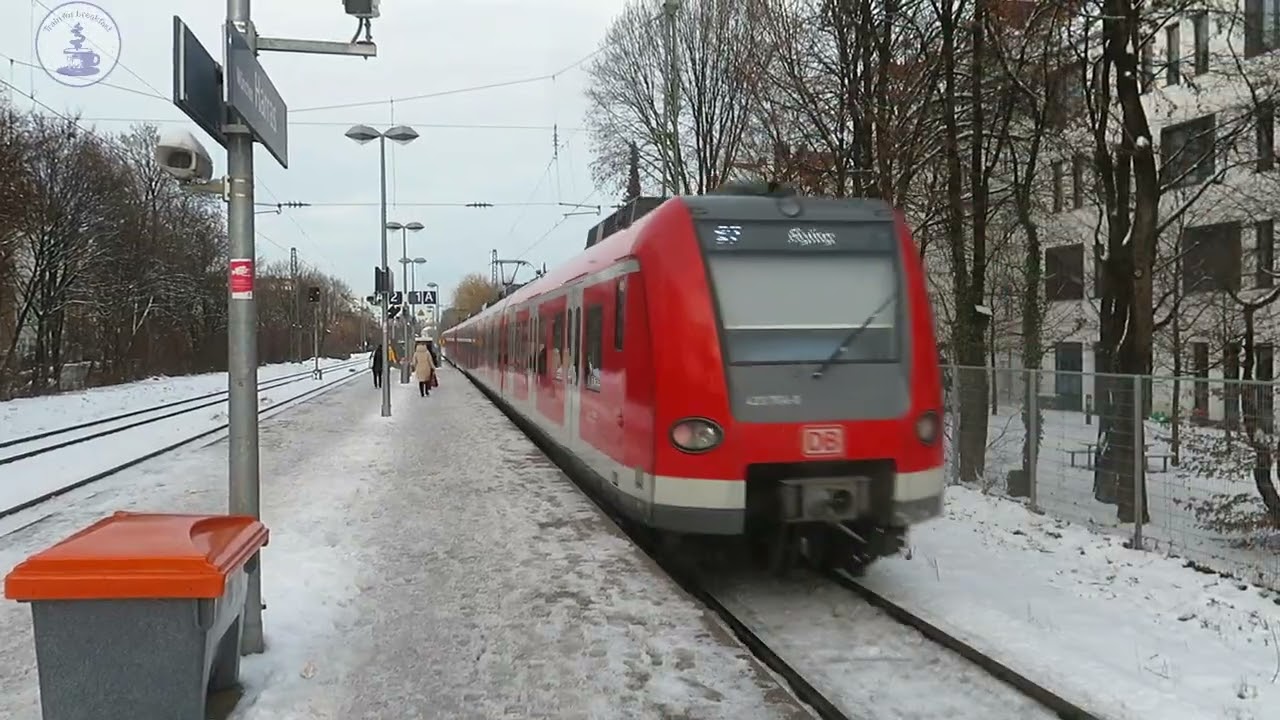 Train For Breakfast #364  - BR423 with S7 in M&uuml;nchen Harras  [ 12.2022 ]