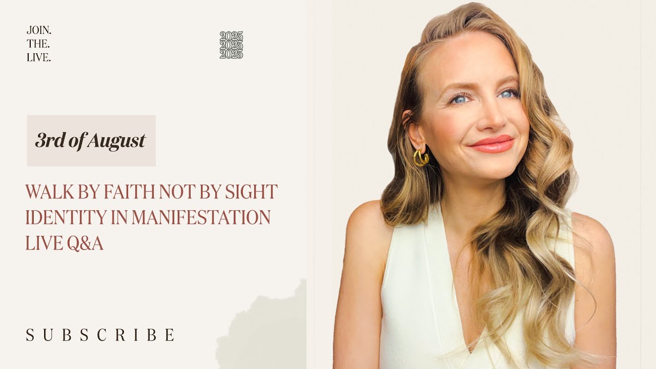Choose an identity in faith & what they don't tell you about manifesting money | LIVE STREAM