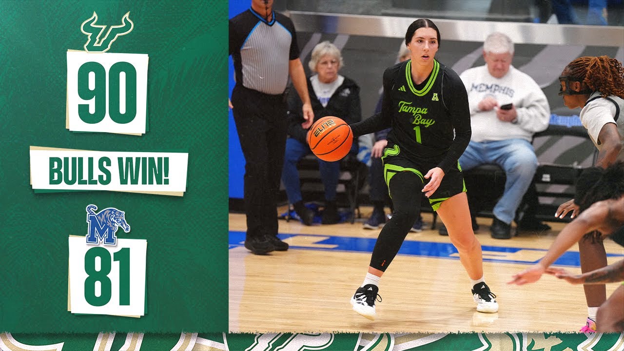 Highlights: South Florida Women's Basketball Win Over Memphis (1/10/26)