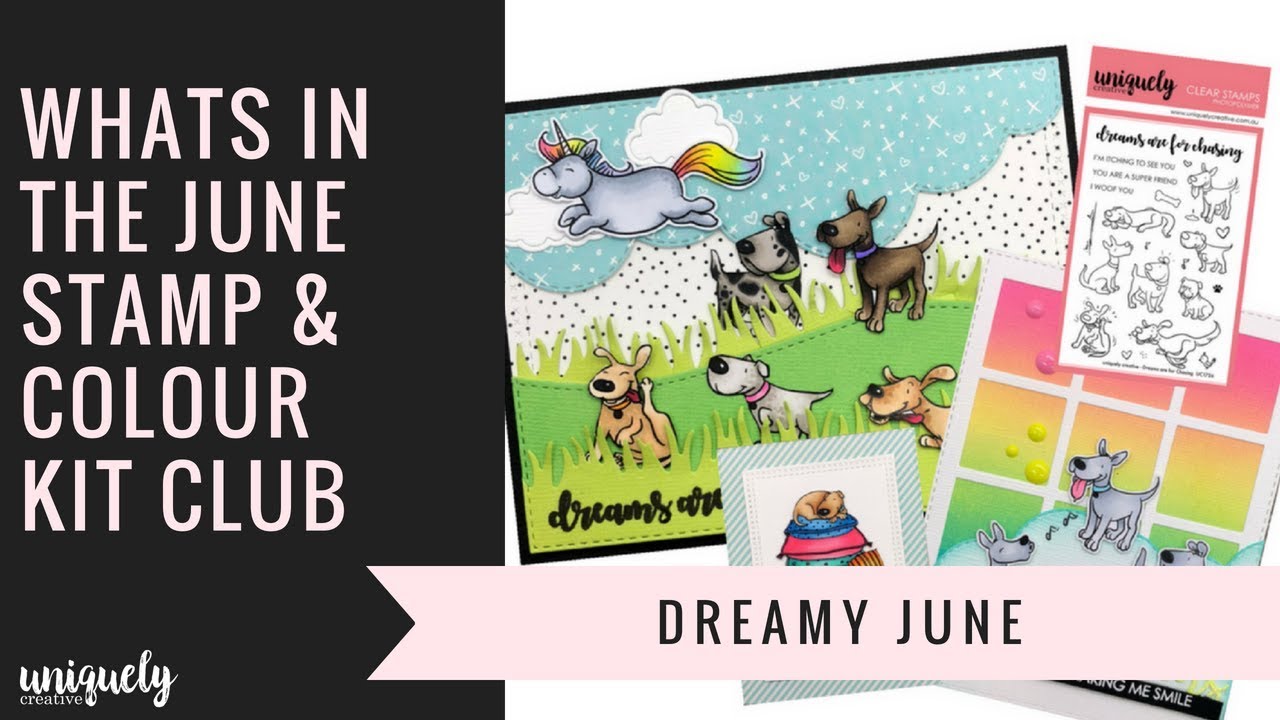 What’s in the Dreamy Stamp & Colour Kit?