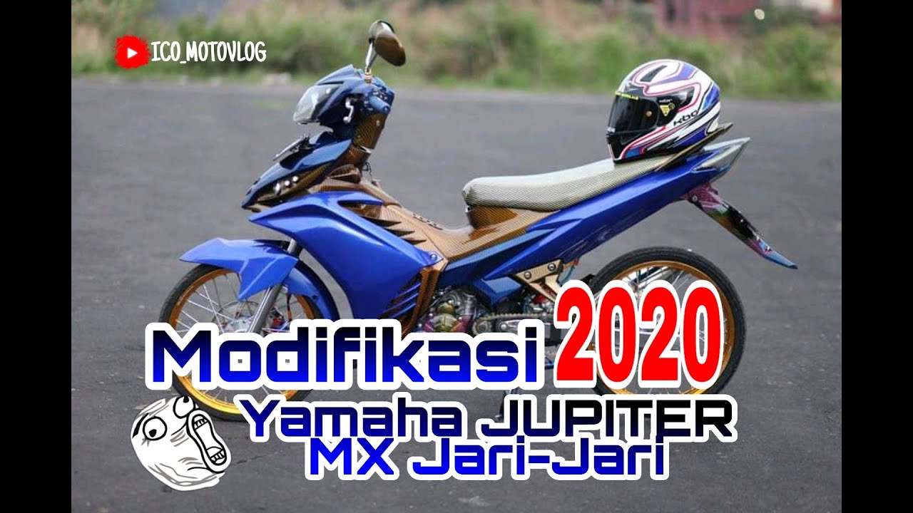 Modifikasi Kontes JUPITER MX 135 Jari-Jari 2020 | Full Carbon | ICO_MOTOVLOG ✓✓