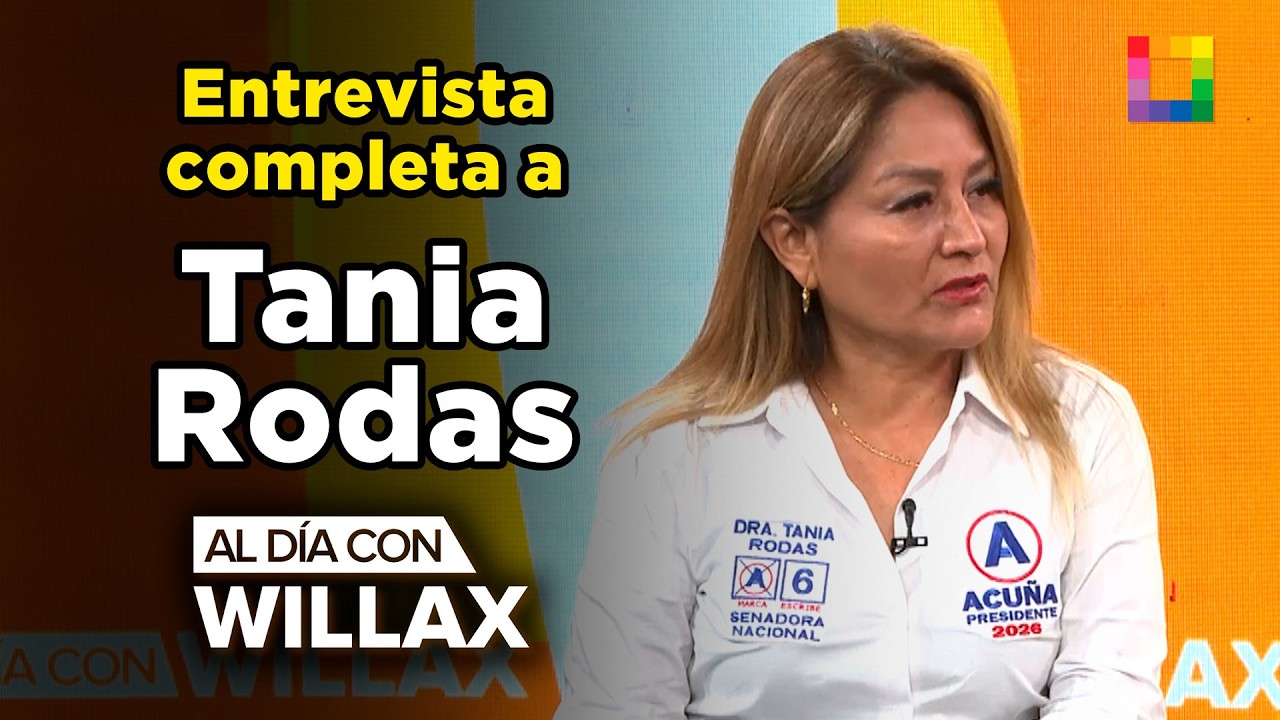 Al Día con Willax - MAR 04 -ENTREVISTA COMPLETA A TANIA RODAS, CANDIDATA AL SENADO POR APP | Willax