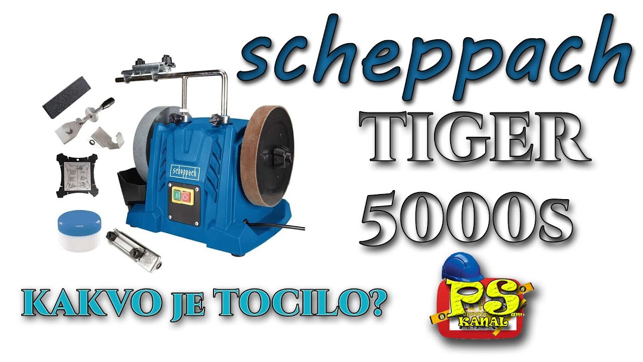 Vodeno tocilo - Scheppach TIGER 5000s (NEDOSTACI I MANE) - KAKVO JE TOCILO? Moje mišljenje.