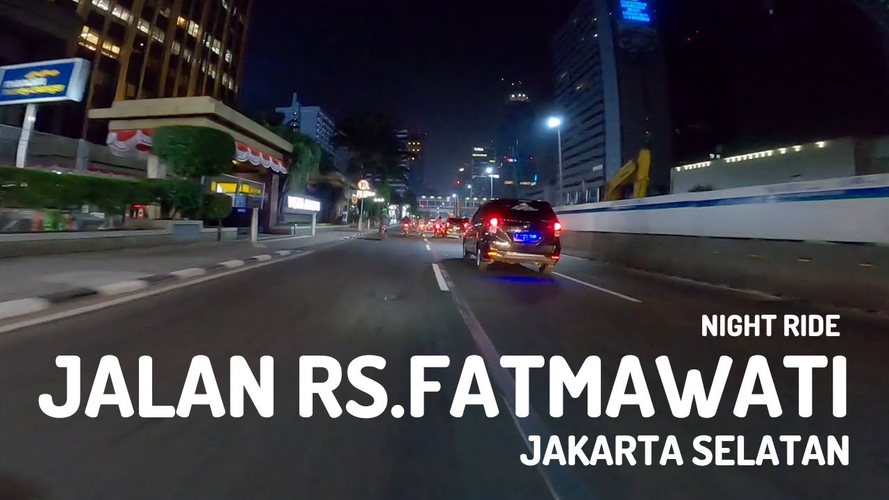 Jalan Raya Fatmawati | South Jakarta | Scooter Riding | Jalan Kaki  | Driving Around