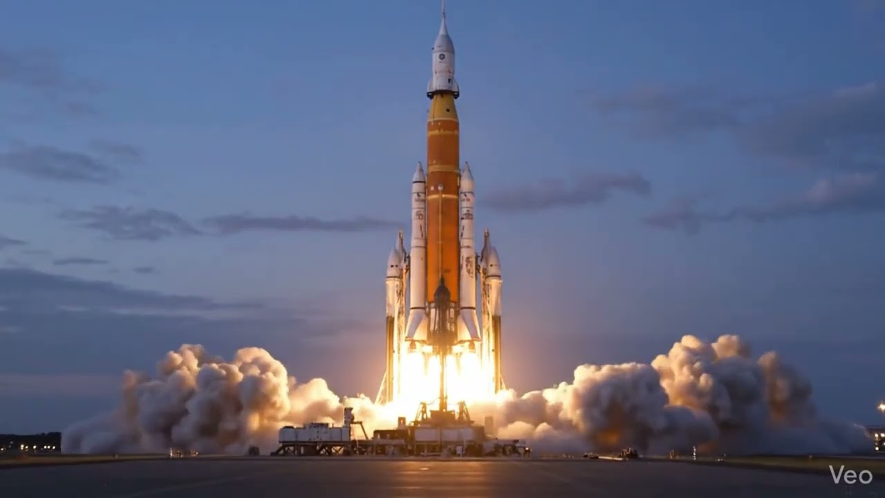 Artemis II Clearing the Launch Tower Meditation: Study #33