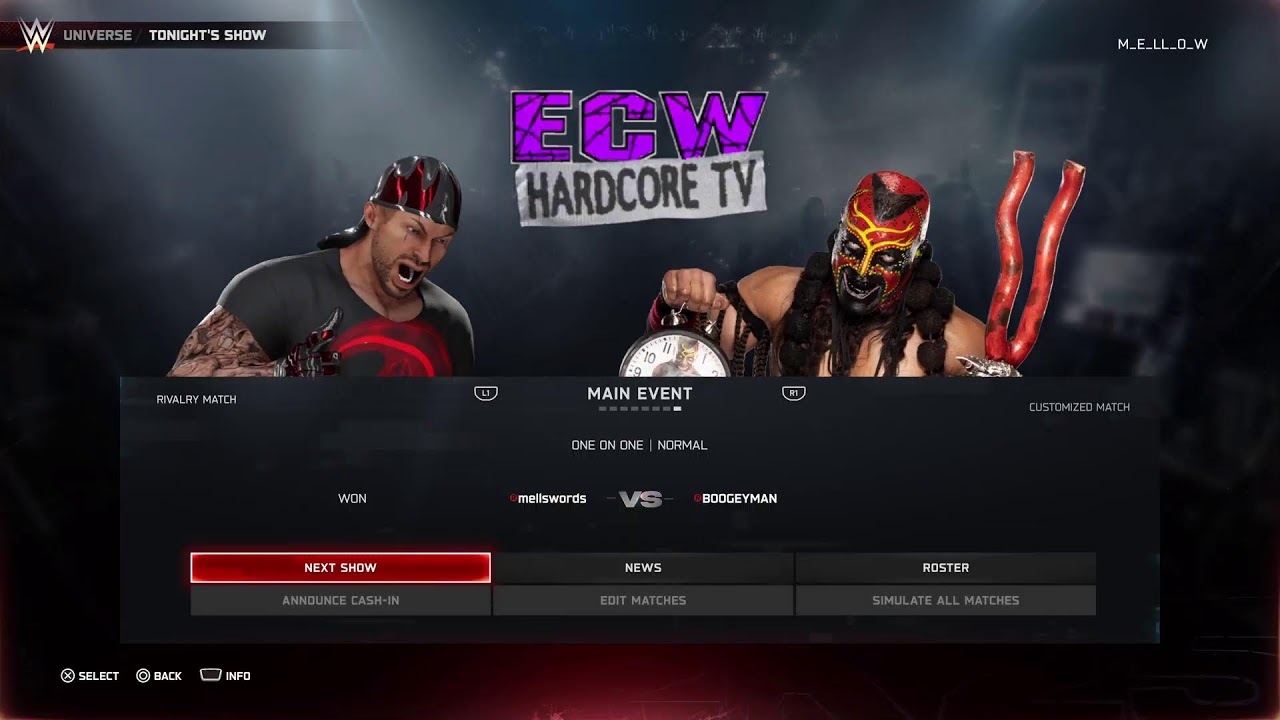 WWE 2K25 Season 2  ECWMellz Wordz ft @Son_Harvey, @MackPayneGaming, @JohnnyHurts