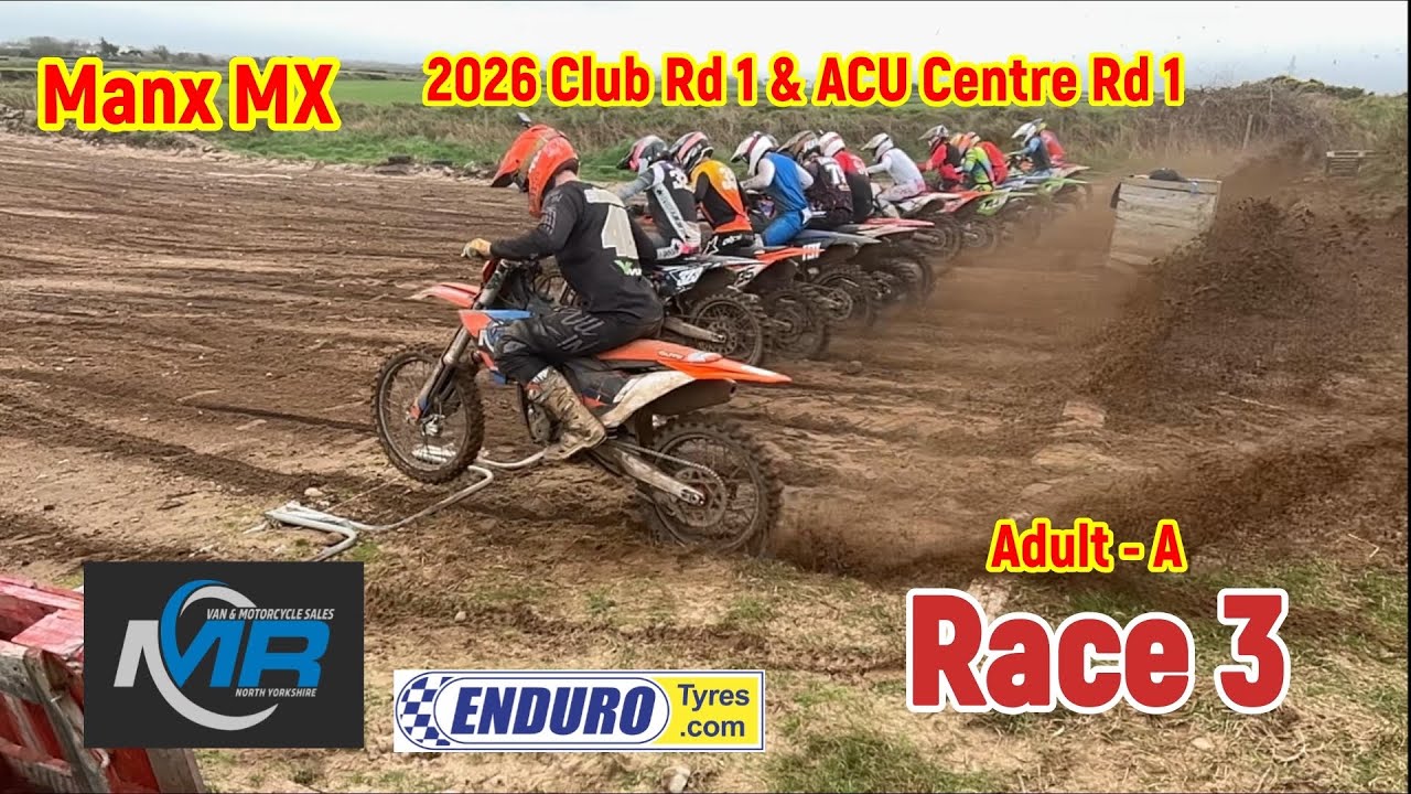 Manx MX   Club & Centre Round 1   2026   Race 3