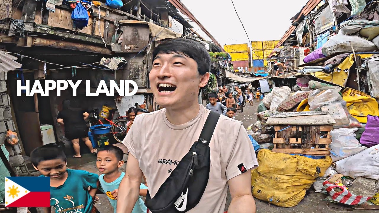 Прогулка в одиночку по СЧАСТЛИВОЙ СТРАНЕ 🇵🇭 | Tondo Philippines