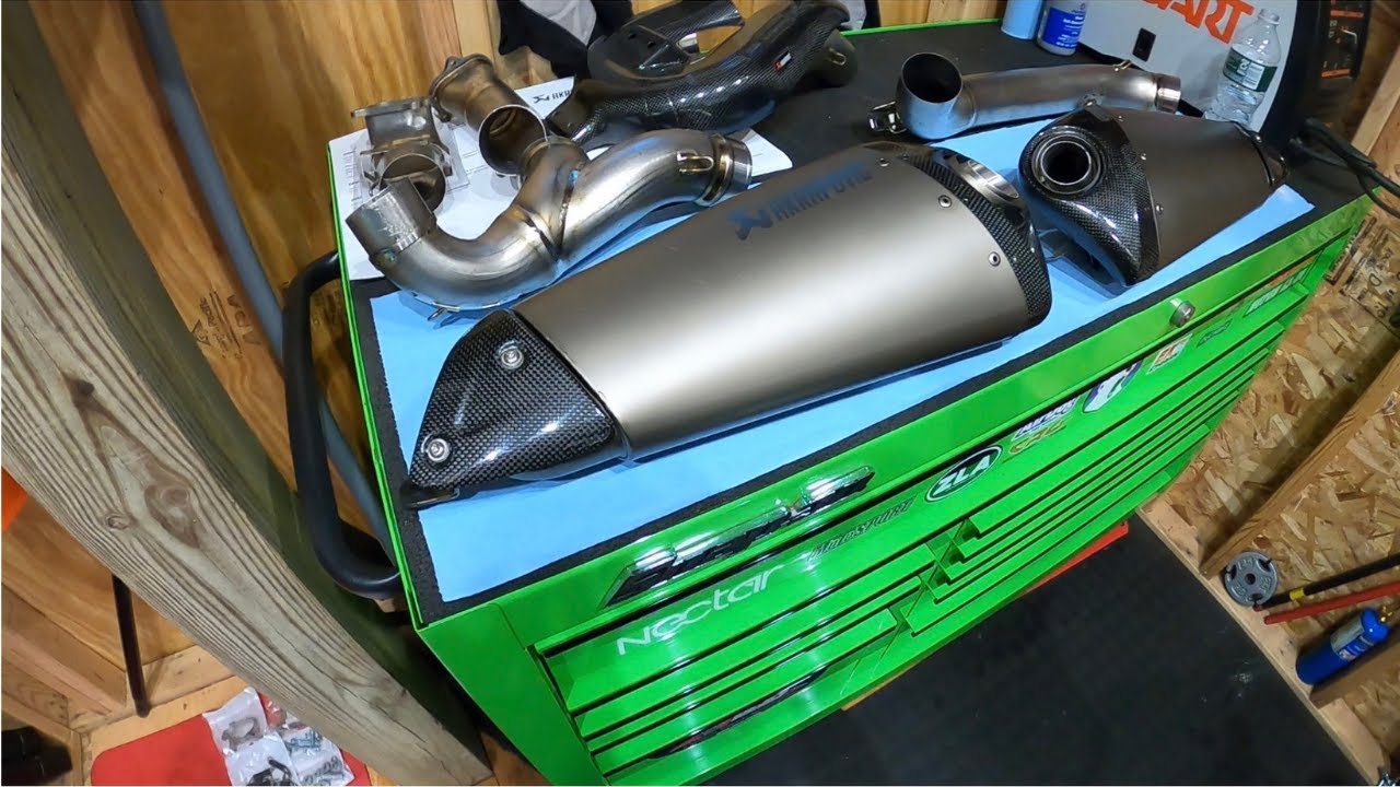 Full Akrapovic Exhaust Install- 959 Panigale