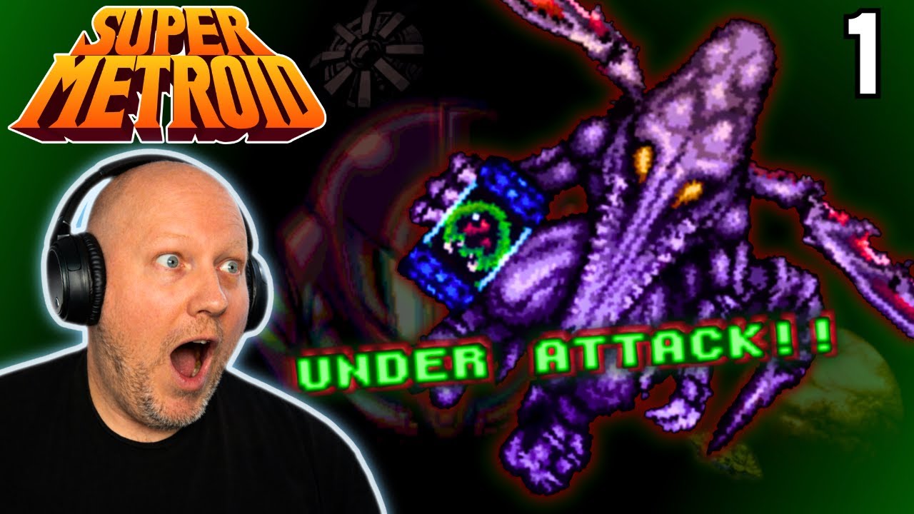 Super Metroid EP1 – Distress Signal, Ridley Attacks, Arrival on Zebes