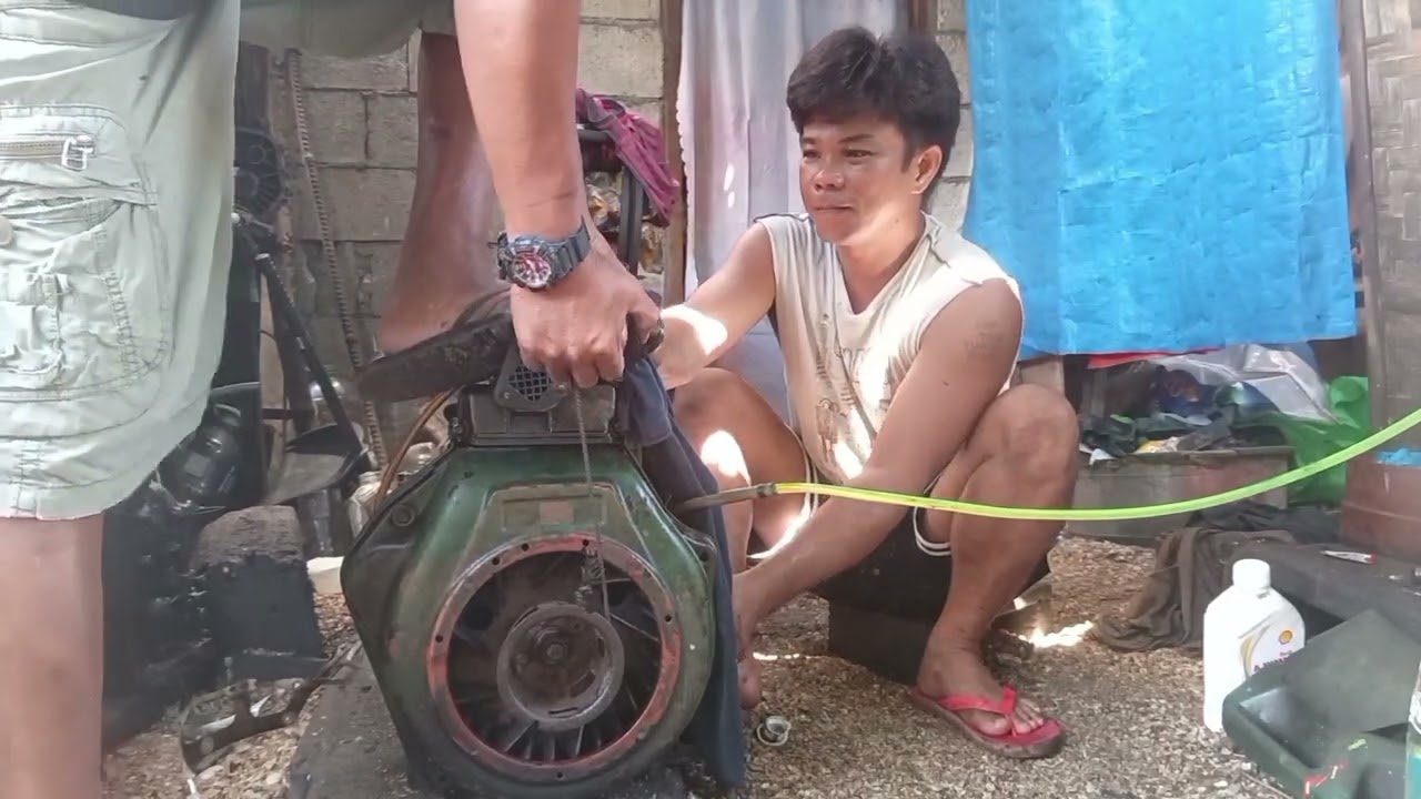 12hp aircool Natapos din at napa start n kuna