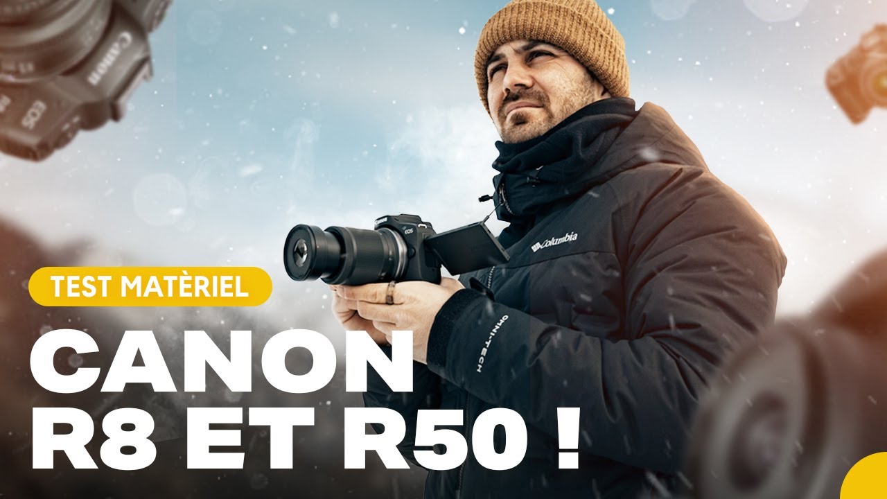 TEST CANON R50 & R8 : L'APPAREIL PHOTO DE VOYAGE IDÉAL ?