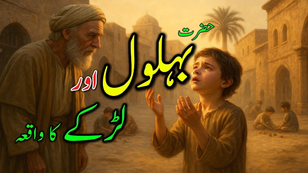 Hazrat Behlool or ak Larky ka Waqia | Behlol dana aur syed bachy ka waqia | Hazrat behlol dana