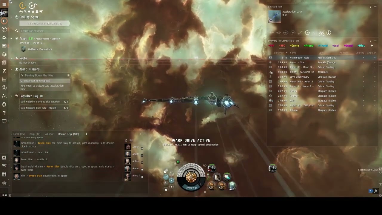 Eve Online   Sisters of Eve   Mission  28 burning down the hive