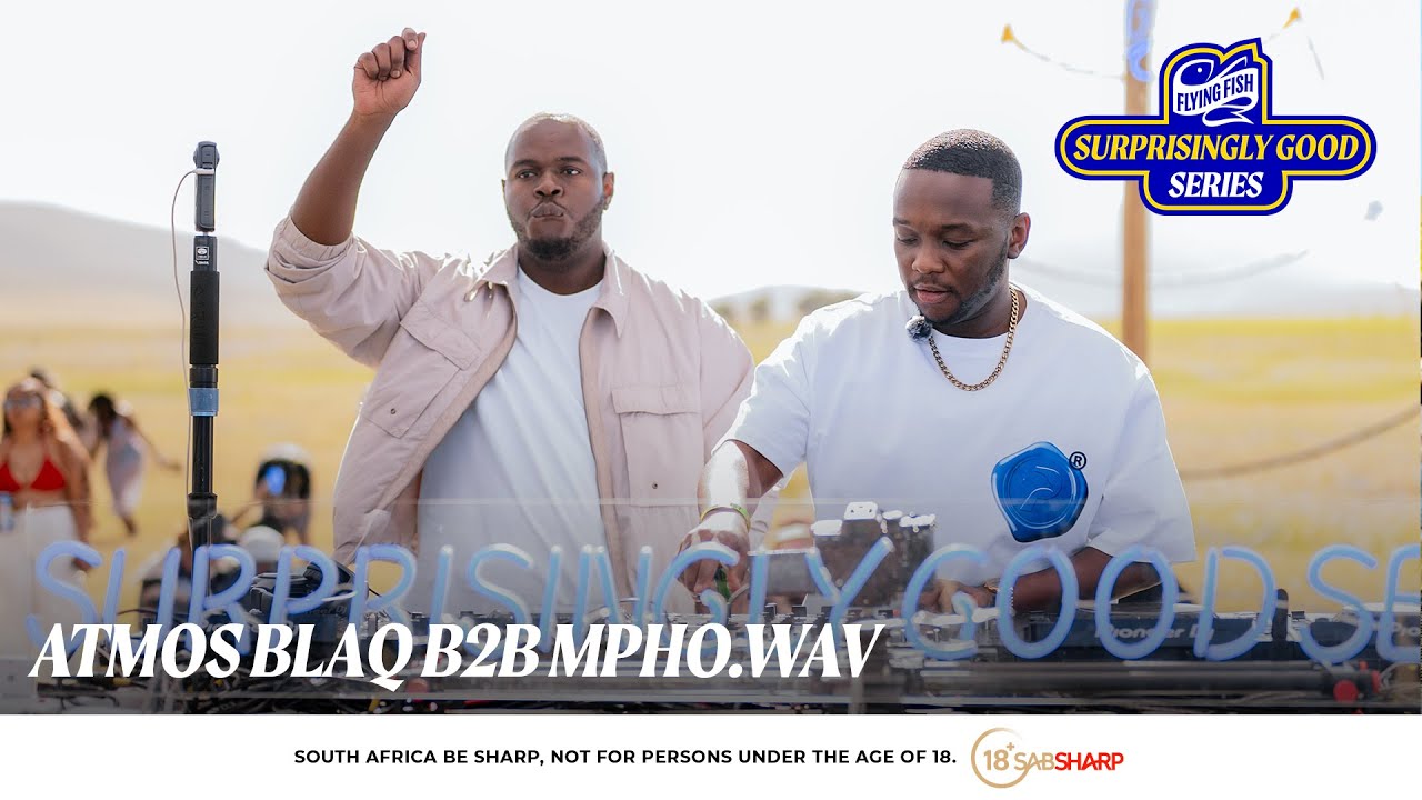 Atmos Blaq B2B Mpho.wav | Flying Fish Surprisingly Good Series (Afrotech Mix) Secret Stage @ RTD25