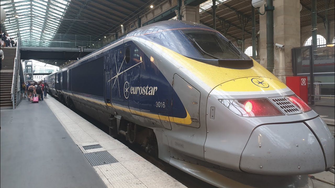 Trains at Paris Gare du Nord 30/8/25 LGV Nord