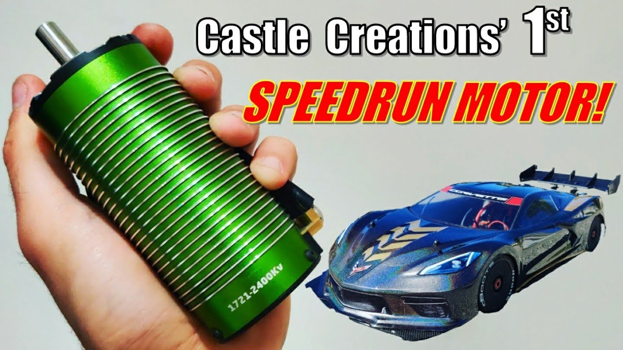 New CRAZY Speedrun Motor! Castle Creations 1721 2400kv!