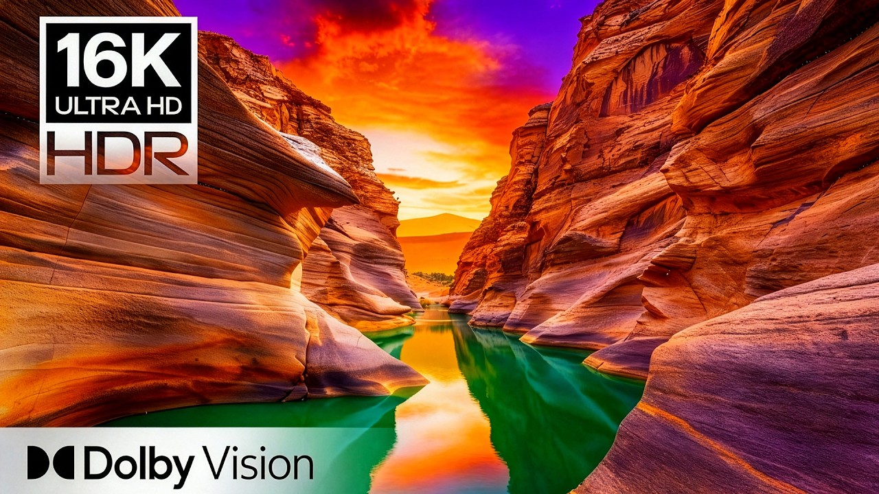 BEST OF TRUE 16K HDR Clarity &mdash; Stunning Visuals in Dolby Vision 120FPS Ultra HD