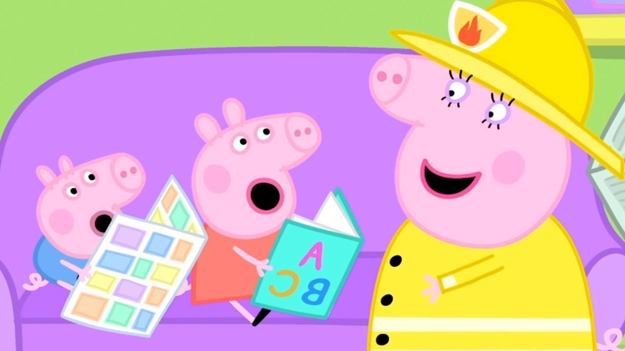 Peppa Pig At The Fire Station