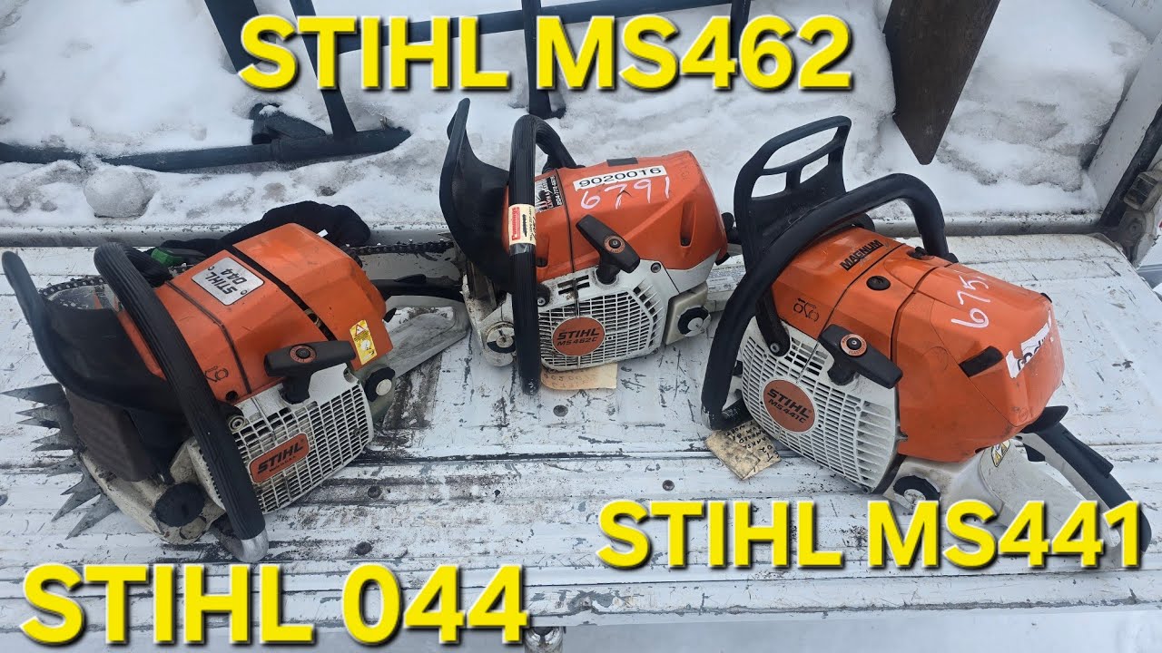 70CC STIHL CHAINSAWS!!