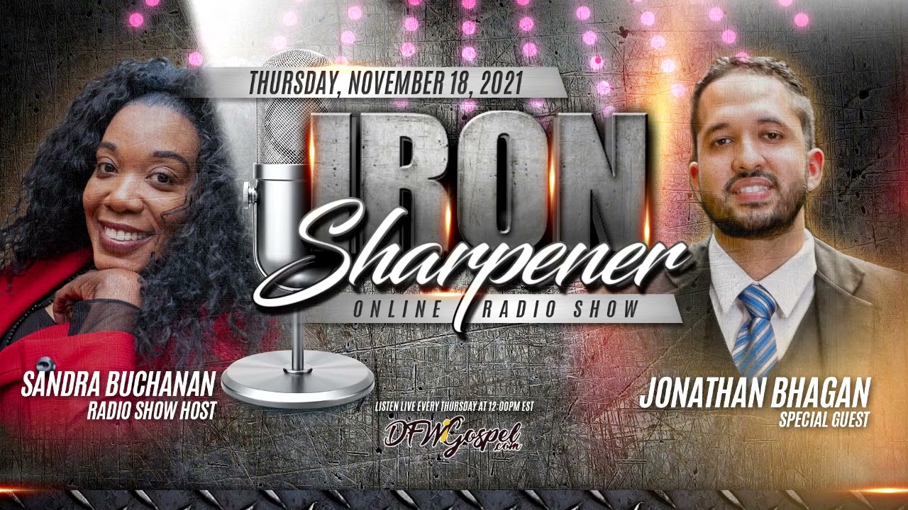Sandra Buchanan interviews Johnathan Bhagan on IRONSHARPENER