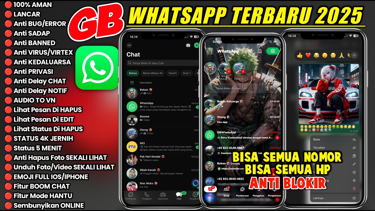 Wa Gb Terbaru 2025 | Gb Whatsapp Terbaru 2025 | Wa Mod Terbaru 2025 | Wa Gb