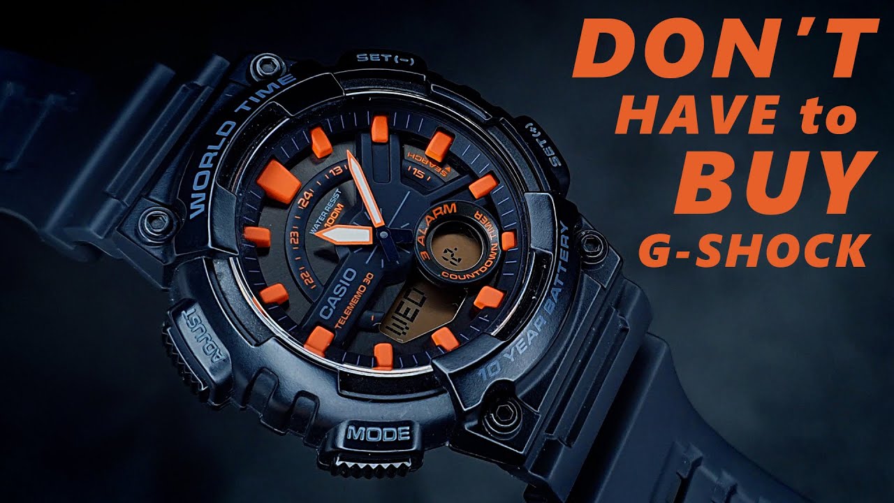 Don't Have to BUY a Casio G-SHOCK  (AEQ-110 Review)