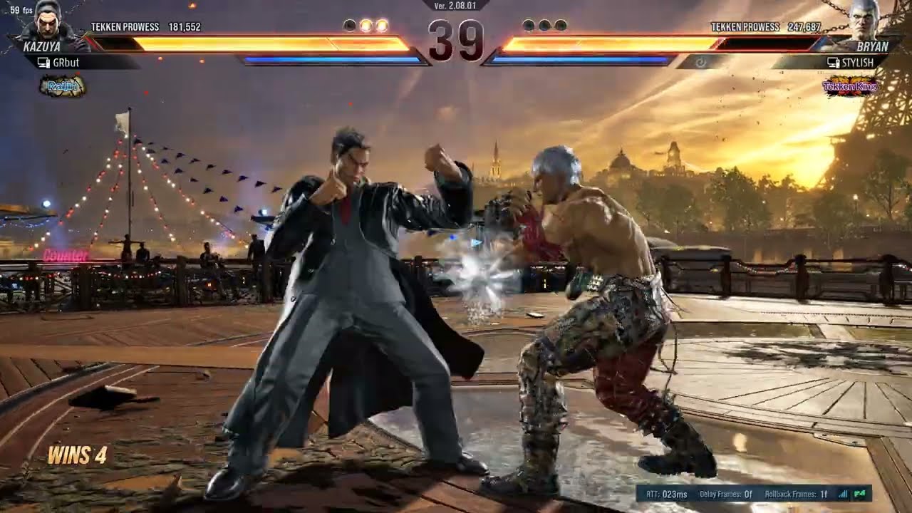 kazuya vs bryan tekken 8