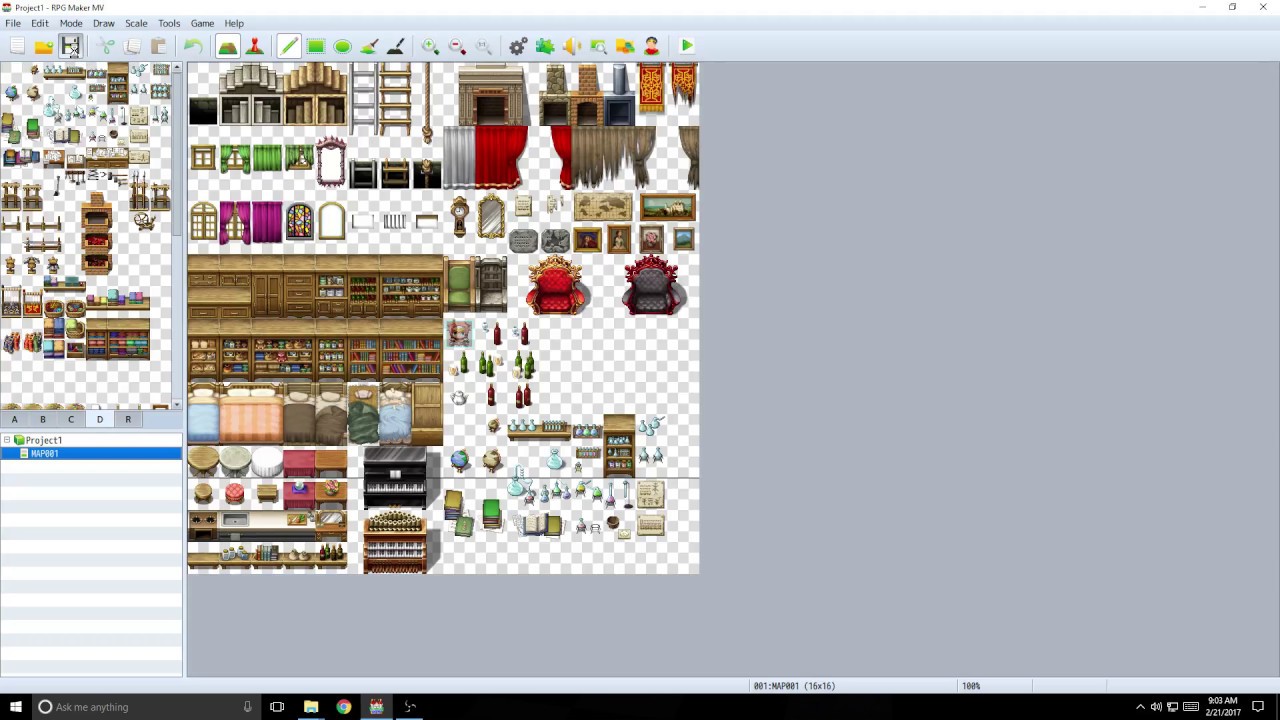 RPG Maker MV:  Combining Tilsets