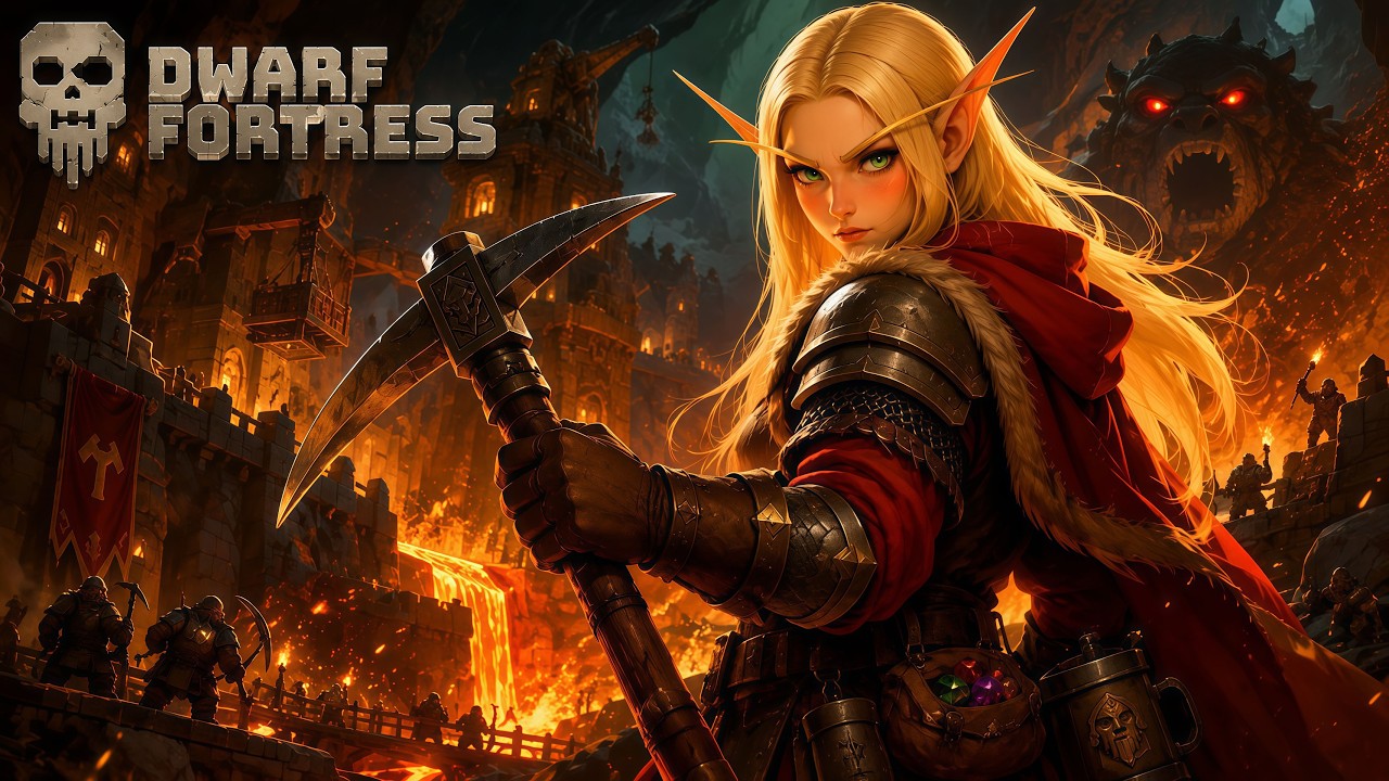 27 ЧАСОВ МУЧЕНИЙ В ДВАРФ ФОРТРЕСС | Dwarf Fortress
