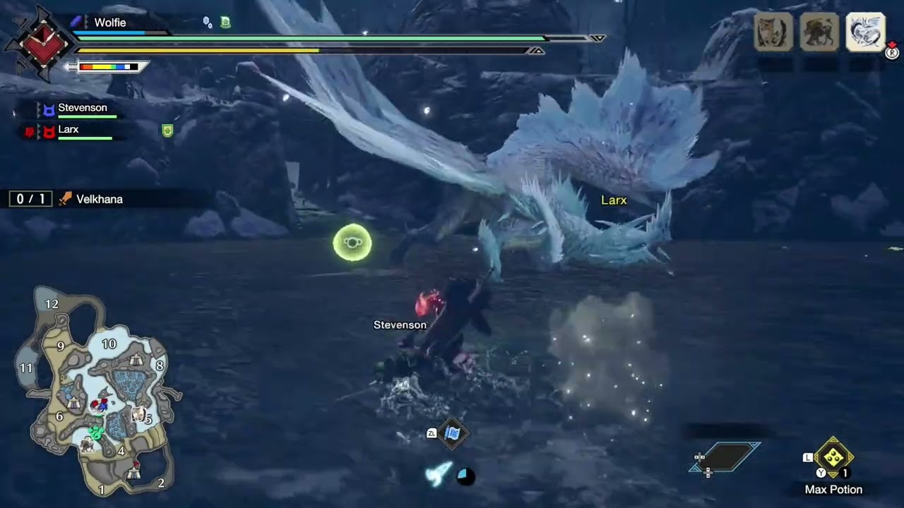 Monster Hunter Rise: Sunbreak - Velkhana Hunt