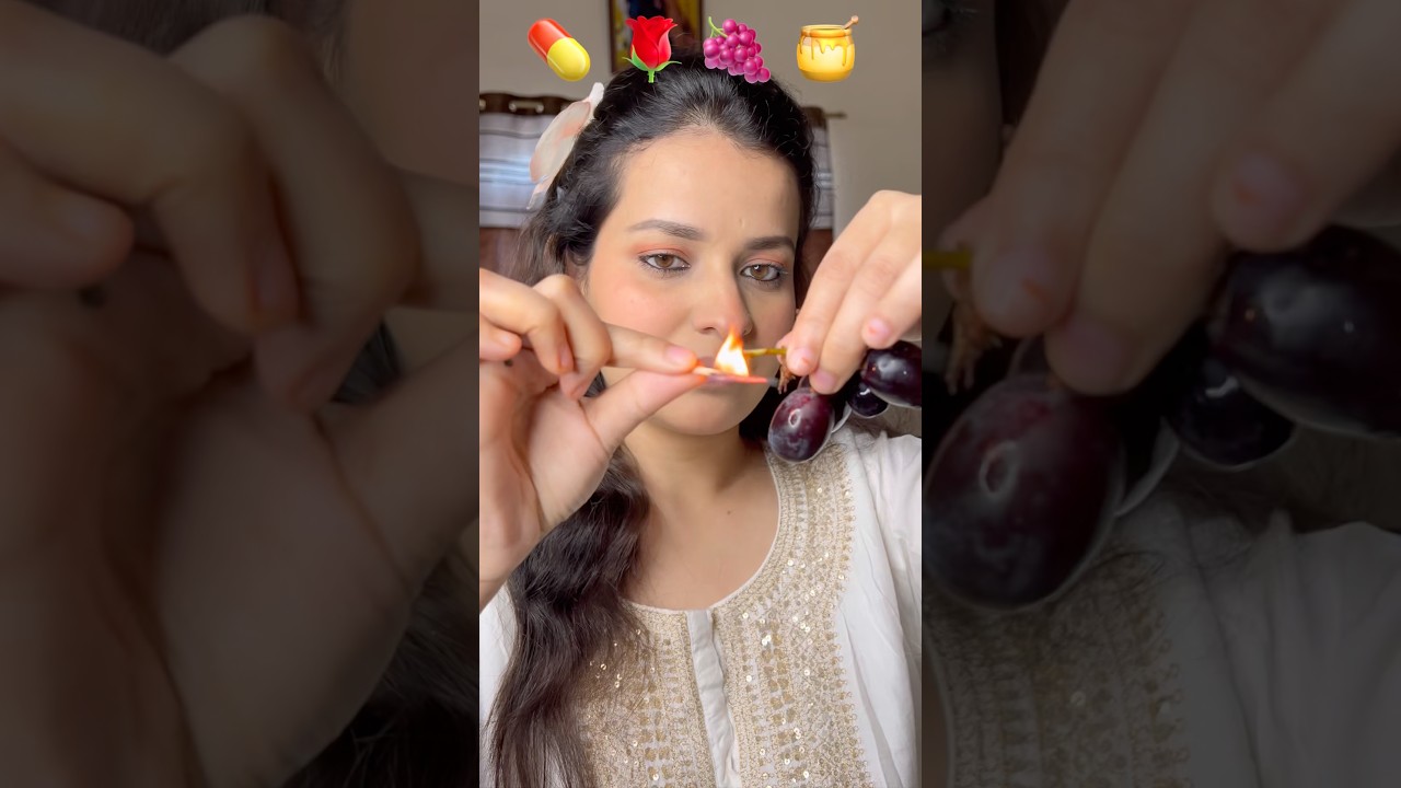 Makeup using #fruit #random #things #makeup #asmr #viral #shorts #shortsvideo #viralvideo #trending