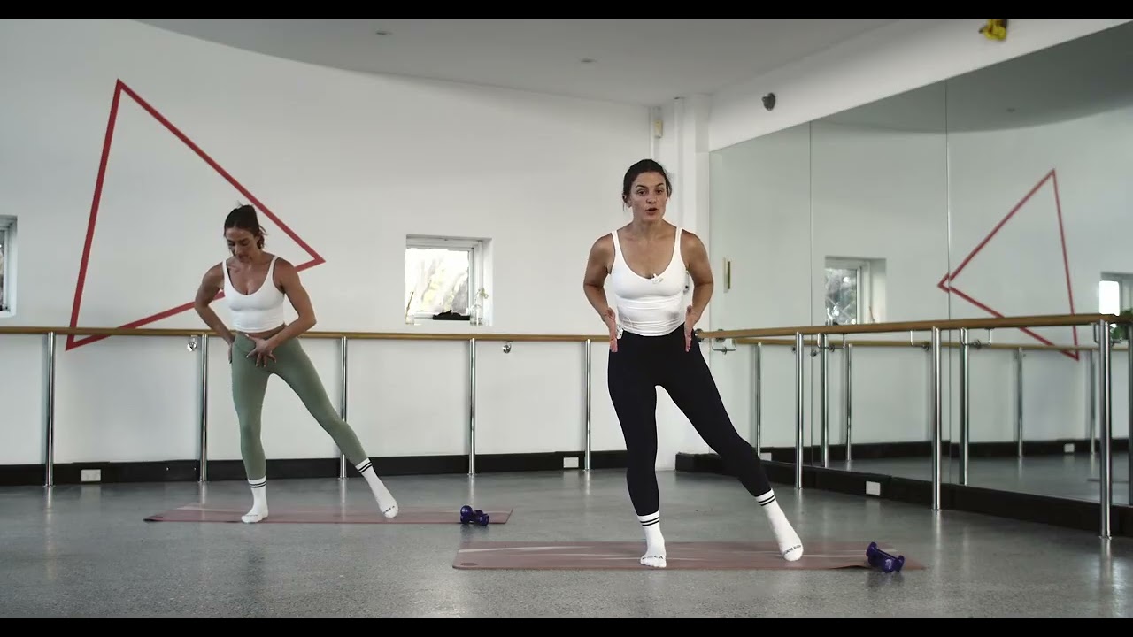 20min squat, lunge, press (21mins)