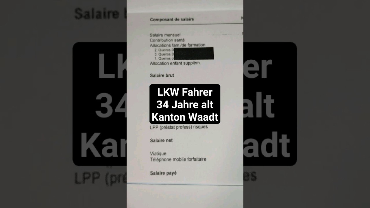 So viel verdient ein LKW Fahrer
