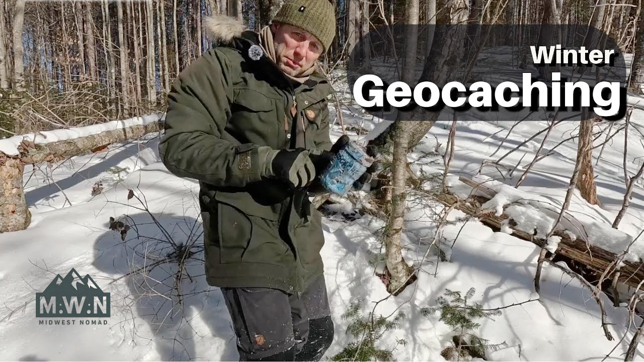 Winter Geocaching in the Frozen National Forest