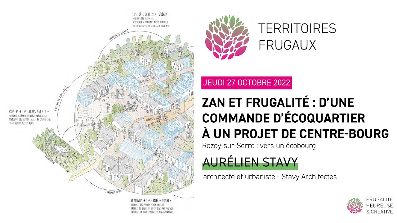 TERRITOIRES FRUGAUX #14 | ZAN et frugalité : l'expérience de Rozoy-sur-Serre, avec Aurélien Stavy