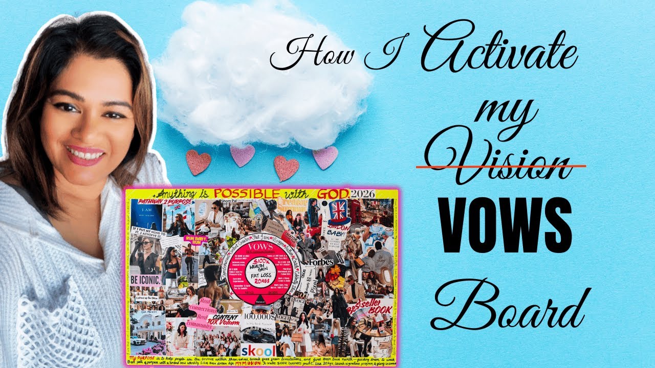 Vision Board Visualisation to Activate and Manifest with 10X speed