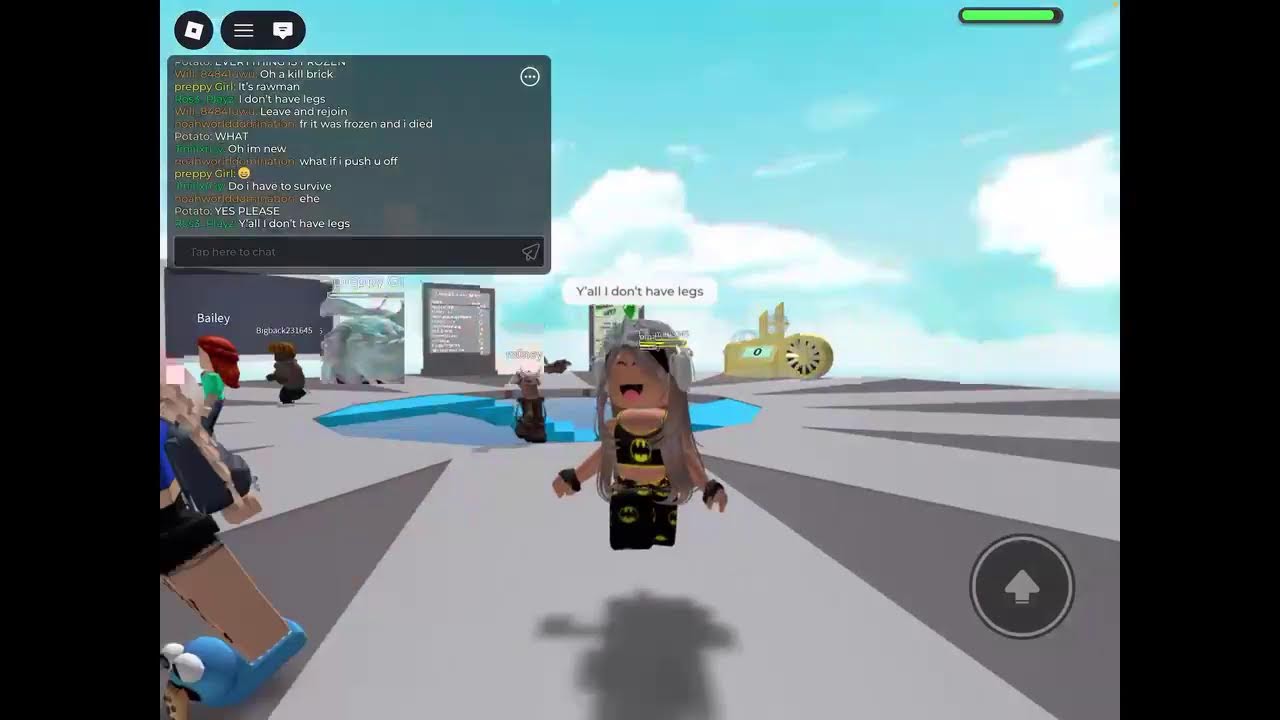 Playing mm2! My first live!