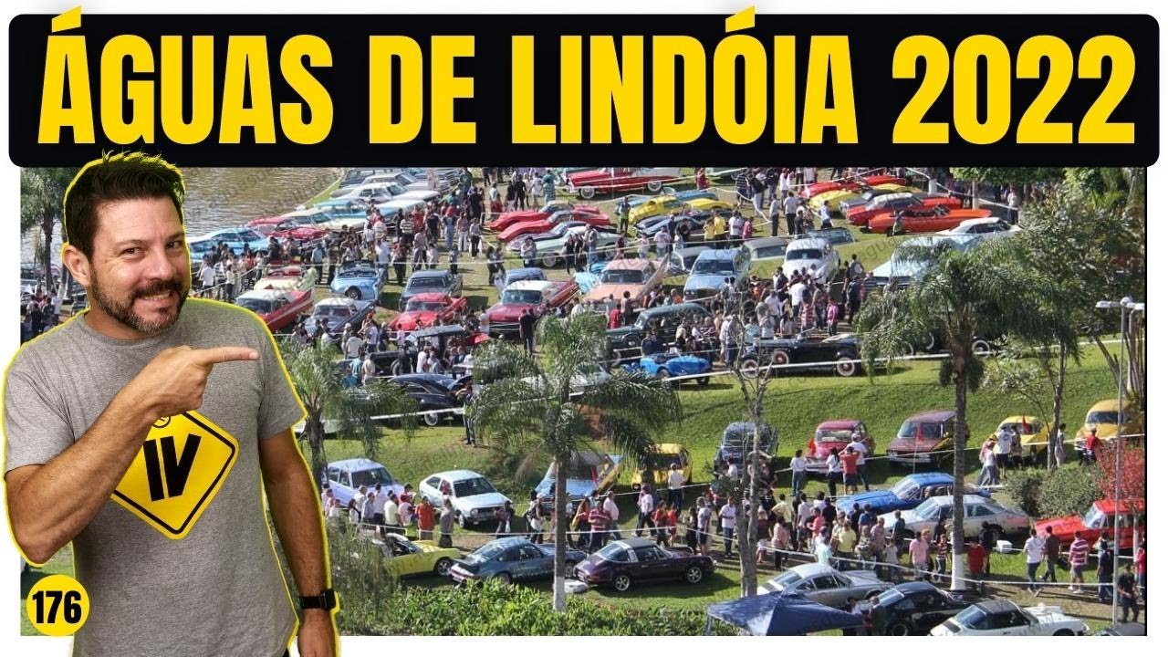 Encontro de Carros Antigos de Águas de Lindóia 2022. O MAIOR DA AMÉRICA LATINA -   📺 176
