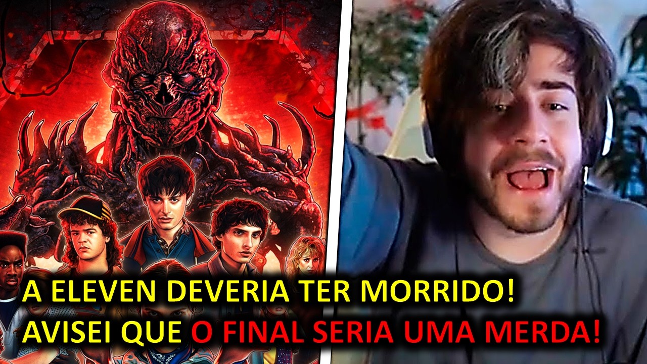 CELLBIT FICA TILTADO COM O FINAL DE STRANGER THINGS!!!