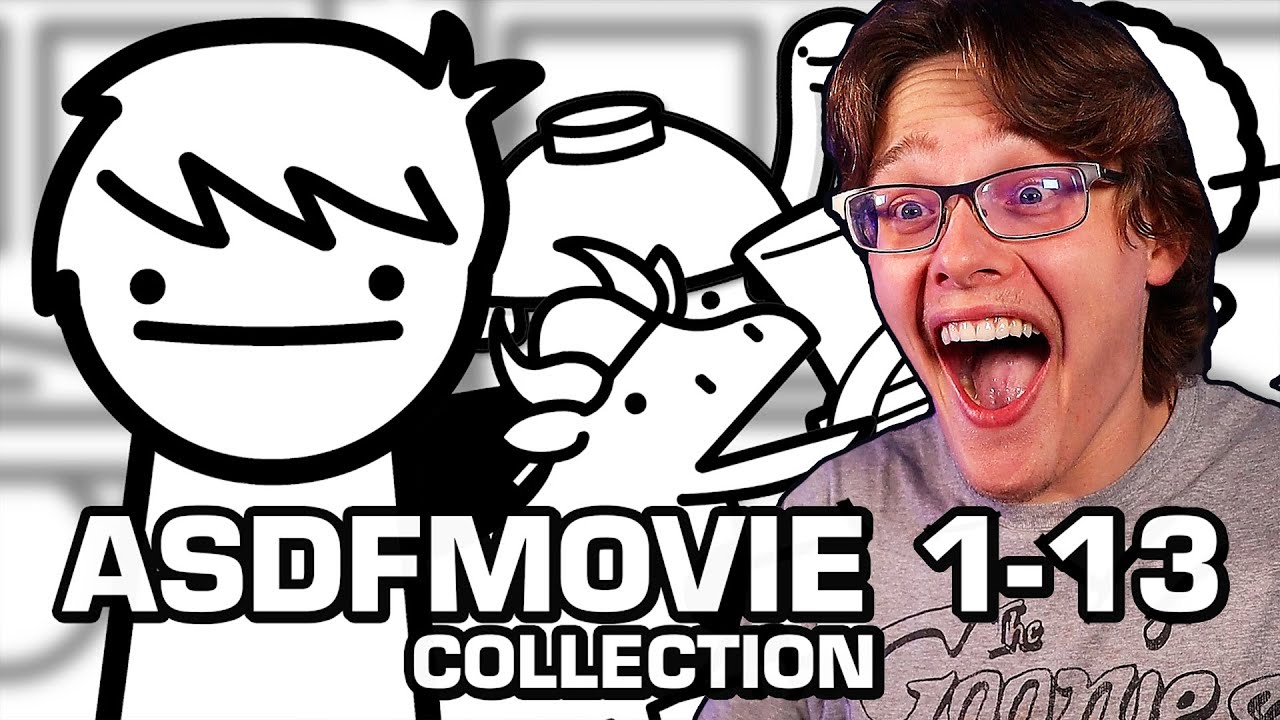 Draven's 'asdfmovie 1-13' (Complete Collection) REACTION! | First Time Watching!